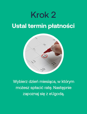 Krok 2: Ustal termin płatności